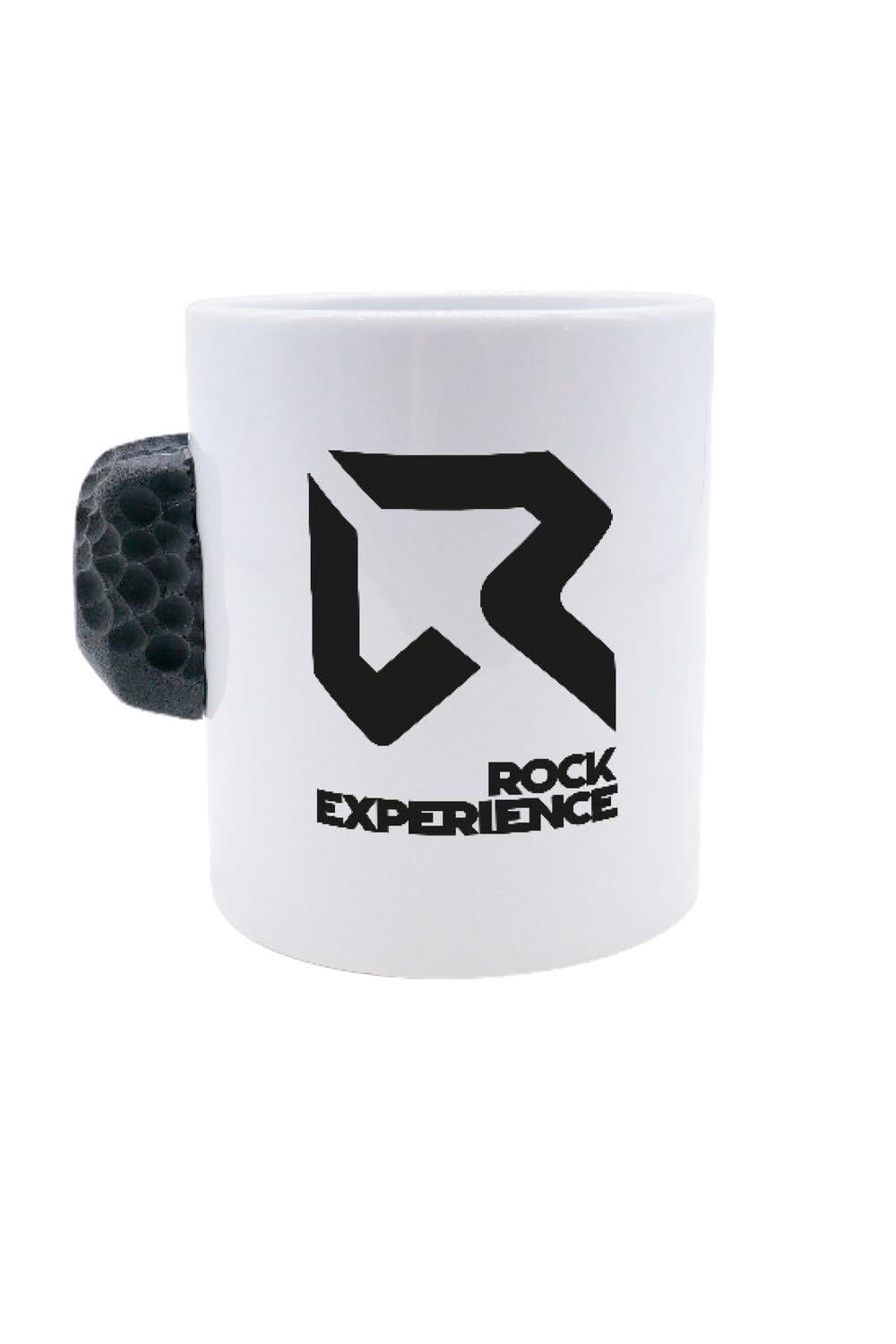 ROCK EXPERIENCE | Kubek do klibowania | KUBEK CERMICZNY | UCHWYT DO WSPINANIA, Czarno-biały, rozmiar uniwersalny