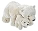 Produktbild WILD REPUBLIC Mom and Baby Eisbär, Großes Kuscheltier, 38 cm, Geschenkidee für Kinder, Kuscheltier mit Baby, Riesen-Stofftier aus recycelten Wasserflaschen, 14"