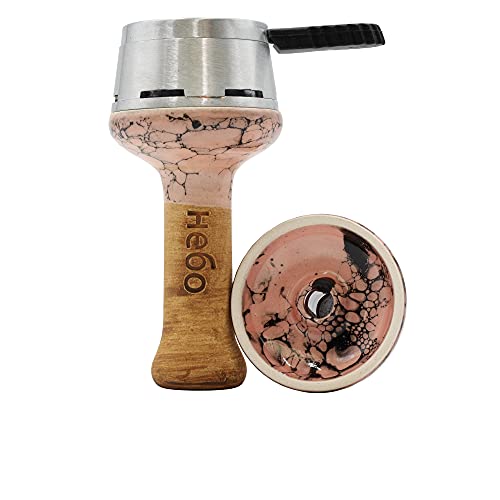DIAMOND HOOKAH Premium Shisha Kopf für Wasserpfeife, Shisha Keramik Phunnel - Hochwertiger Tonkopf mit Glasur - Heat… – Bild 4