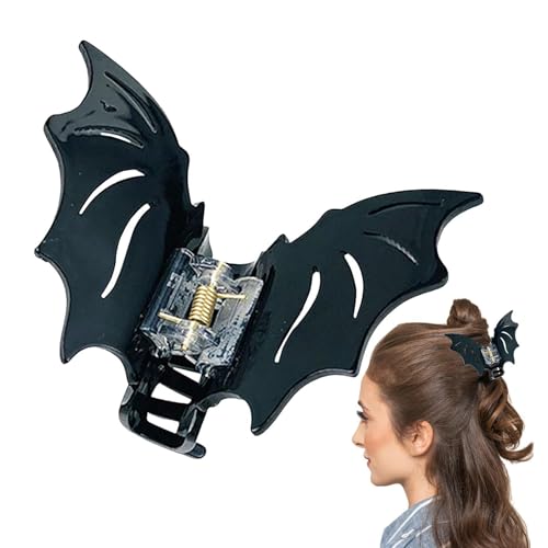 Horquillas de Murciélago | Pinzas Góticas para el Pelo - Decoraciones Anti-deslizante para Mujeres con Temática de Horror para Sesiones de Fotos Espeluznantes, Moda Gótica, Cosplay y Estética de