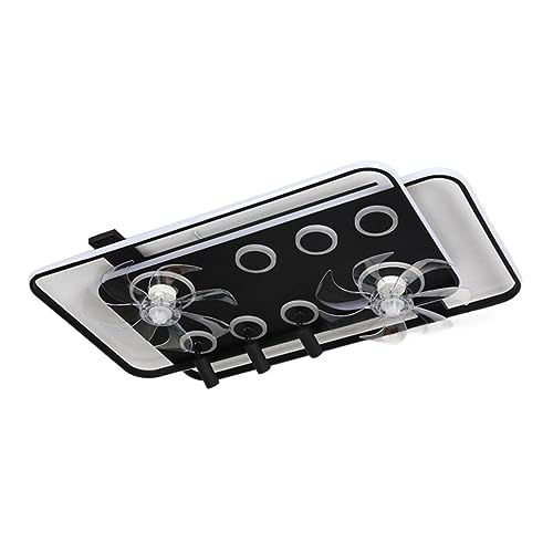 Ventilateur de plafond silencieux rectangle pour chambre et salon moderne
