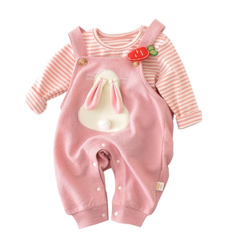 ACMEDE Baby Latzhose Aus Baumwolle - Gestrickter Overall Ohne Füße 3 Monate-3 Jahre