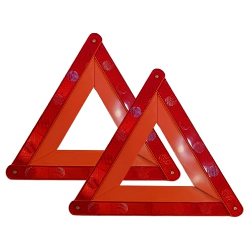 Triangle d'avertissement d'urgence pliable et réfléchissant pour panne de voiture APSMOTIV