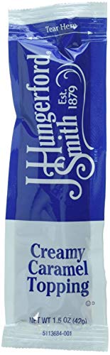 J Hungerford Smith Portion Control Topping, Caramel, 1.5 Ounce (Pack Of 96) #TOP30