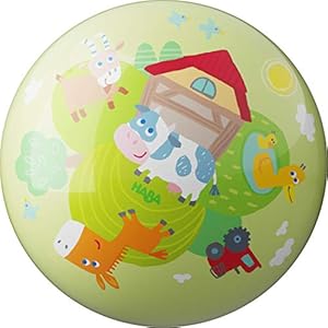 Haba – The World of the Farm Ball Baby Toy, Multicoloured (306004)