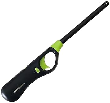 Handi Flame Armur BBQ Grill Click Lighter Refillable Candle Fireplace Kitchen Stove Wind Resitent Long Stem