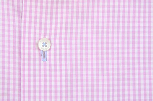 Image of Callino London Men's Formal Shirt (SHL /F-2032 PINK-44, Pink, 44)