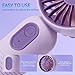 Mini Portable Fan 6 Pack, Cute Handheld Battery Operated Lightweight Personal Fan With 3 Speeds and USB Rechargeable Eyelash Design for Stylish Girl Kids Women Men Office Outdoor Travel Camping
