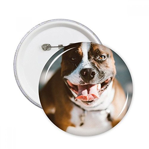 Badge bouledogue affreux XXL de décoration pour vêtement