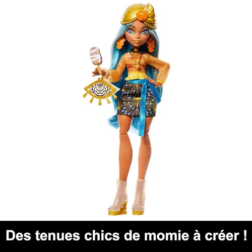 Monster High Casiers Secrets De Cleo De Nile Look Irisé Poupée Et + - vue 6