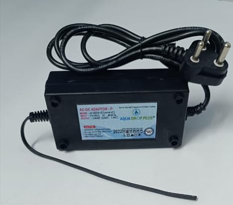 Aqua Drop Plus Ro 24V 2.5 Amp SMPS AC DC Power Supply (1 Year Warranty) (B0CQ4FJCDJ) Amazon Price History, Amazon Price Tracker