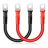 ✅ Amplia gama de aplicaciones: existen muchas aplicaciones para los Cables de Batería, como: cables de batería, cables de conexión a tierra, cables de inversor, portafusibles, cables para automóviles, aplicaciones marinas, cableado para carritos de golf y más.
