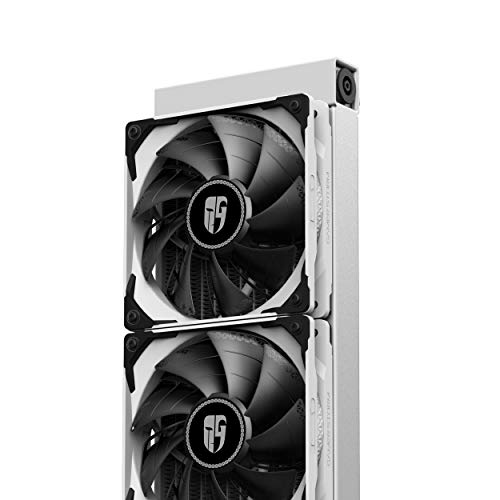 DEEP COOL Castle 360 Ex Bianco, Raffreddamento a Liquido RGB Indirizzabile per CPU, con Tecnologia Anti-Perdite, 3 Anni di Garanzia