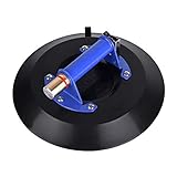 Einfach zu bedienen: Rote Linie warnt den Benutzer vor Vakuumverlust. Wenn weniger als 100% Vakuum übrig sind, pumpen Sie einfach den Kolben, bis Sie den ursprünglichen Vakuumdruck erreicht haben, ohne den Becher vom Glas zu entfernen.