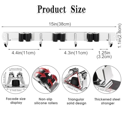 AceMining-Broom-Holder-Wall-Mount-3-Racks-4-Hooks-Heavy-Duty-Mop-Organizer-Mop-Holder-Wall-Mount-and-Broom-Hanger-for-Garage-Laundry-Room-Kitchen-and-Utility-Storage