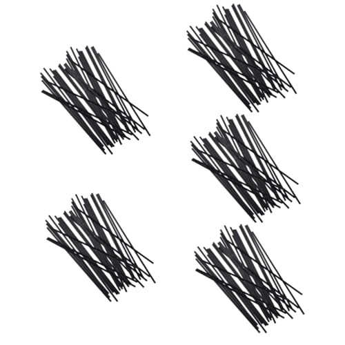 Yardenfun 5sets Fiber Fragrance Sticks Essential Oil Diffuse Sticks Aroma Diffuser Wands 60pcs*5