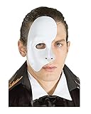 Rubie's Costume CO Men's Phantom Of The Opera Mask, White, One Size