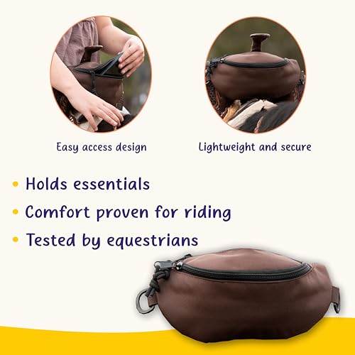 Horse Saddle Bag, Brown Pommel Bag Horse Saddle, Horse Tack, Horse Gifts, Horse Stuff, Equestrian Gifts, Saddle Accessories