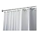 InterDesign Carlton Tenda Doccia, Tessuto, Bianco, 180x180x0.25 cm