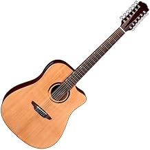 Luna WABI DC 12 12-String Acoustic-Electric Guitar, Natural