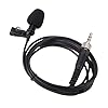 Bewinner Omnidirectional Lavalier Microphone Lightweight Concealed Design for TV Show Hosts Musicians Wireless Transmitter #2