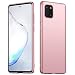 Produktbild Kqimi Hülle für Samsung Galaxy Note10 Lite, Ultradünne Leichte Matte Handyhülle Einfache Stoßfeste Kratzfeste Ganzkörper Hülle kompatibel mit Samsung Galaxy Note 10 Lite (6.7") Rotgold
