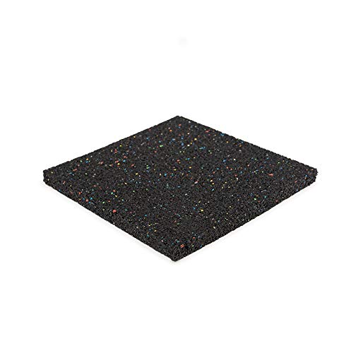 Terrassenpads 200x200x5mm Set 80 Stück GummiPads Unterleger Gummigranulat Bautenschutzmatte