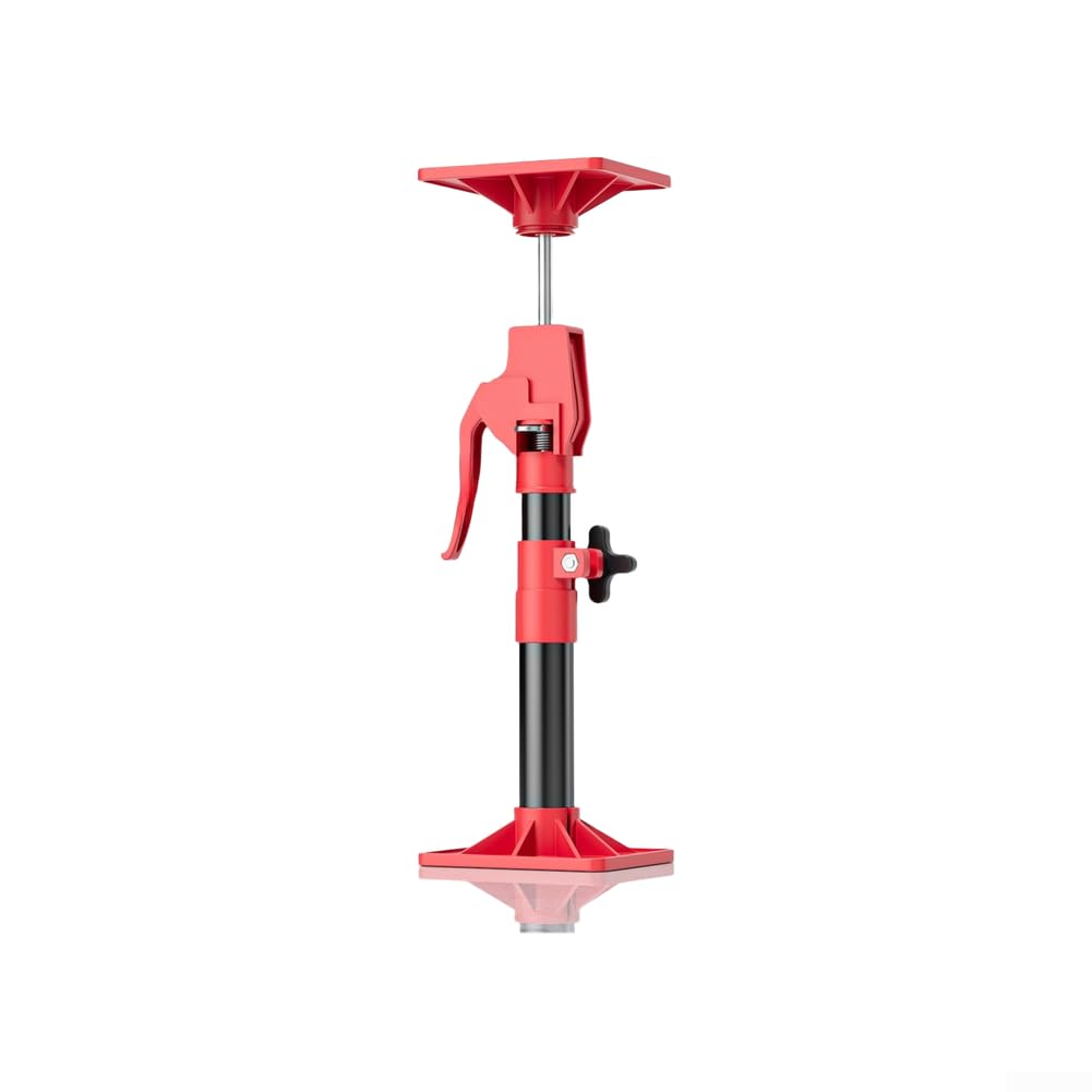 Telescopic Support Rod Quick Adjustment 30-310cm Acro Prop for Woodworking Ceiling - 50KG Capacity Red(A)