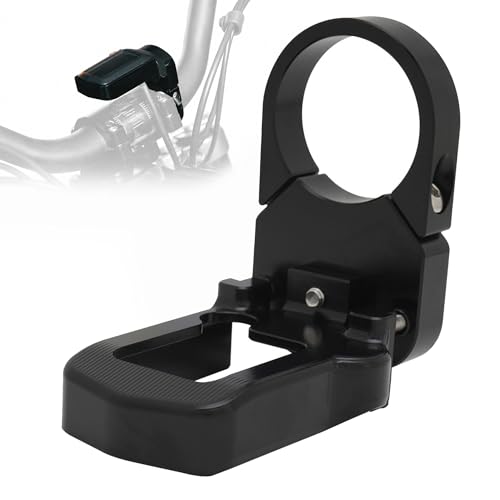 JFG RACING Digital Display Relocation Bracket for Surron,CNC Digital Display Guard Cover Repositioning Tool for Dirt Bike Sur Ron Light Bee X and S/X160/X260 - Black