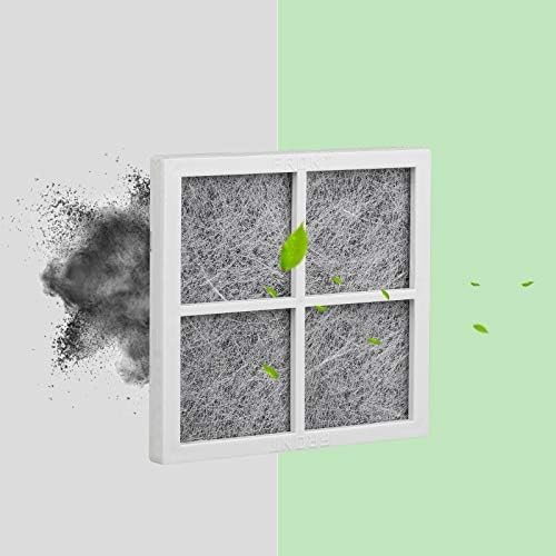 EEEKit 4 Pack Refrigerator Air Filter Fridge Freezer Air Purifying Fresh Flow Fridge Filter Machine Replacement Accessories for LG LT120F Kenmore Elite 469918