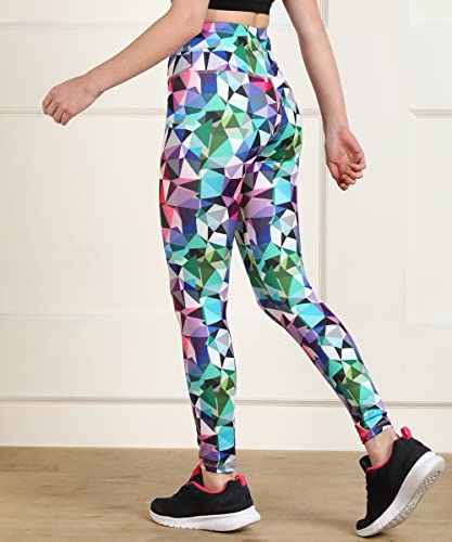 Image of Rock Paper Scissors Premium Gym wear /Active Wear Tights Strechable Leggings Yoga Pants Gym Tight Abstract Print