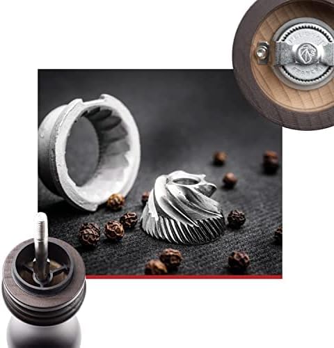 Miniatura 3 de Peugeot - Molinillo de pimienta manual Paris - Molinillo ajustable - Madera de haya, chocolate