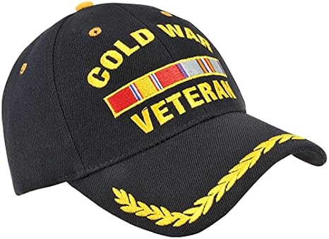 Cold War Veteran Black Cap With 