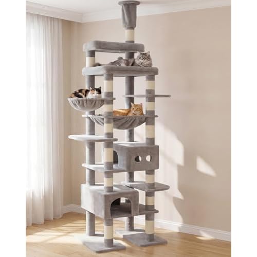 Height-Adjustable Floor to Ceiling Cat Tree