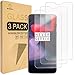 [3-Pack]- Mr.Shield for OnePlus 6 / OnePlus Six [Tempered Glass] Screen Protector with Lifetime Replacement