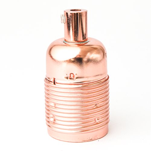 DOUILLE CLOCHE |pour ampoule (e27) à vis | cuivre nu