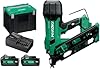 Hi‑Koki NR1890DCAJPZ 18V Cordless framing Nailer with 2×5.0Ah Li‑ion Batteries, Delivering Fast Driving Performance, Tool‑Free adjustments, Long runtime for demanding framing Work