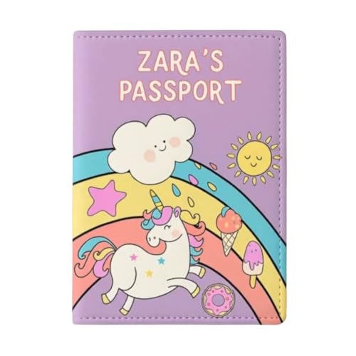 Image of Nutcase Multicolored PU Leather Women's Passport Holder (SNPNC-CUS-PASS-0206)