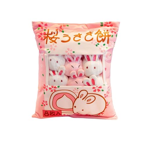 Generisch 8er Set Kaninchenpuppe Plüschtier