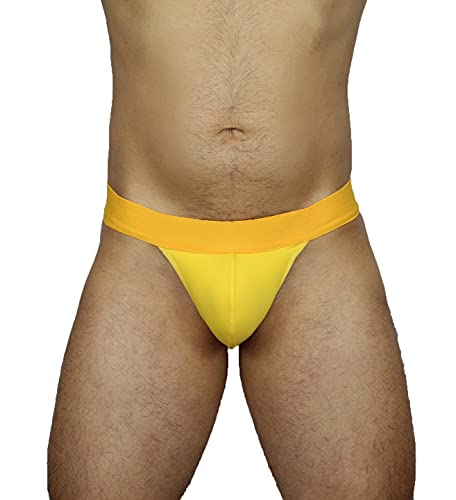 String et bikini jaune éclatant pour vos journées de plage et de détente