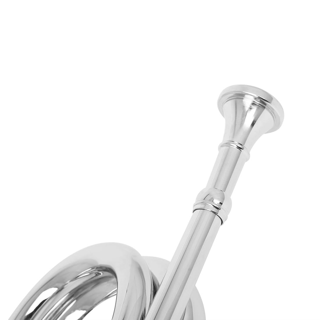 Trompeta de latón para la escuela, orquestas para niños, corneta con boquilla, instrumentos musicales para principiantes, grandes zancadas, instrumento de viento