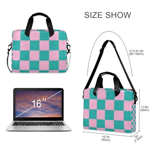 Funda para laptop portátil 15.6 pulgadas con asa y correa miniatura 5