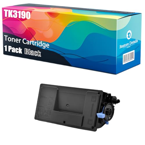 Compatible for Kyocera TK3190 Toner Cartridge ECOSYS M3655idn M3660idn M3665idn P3055 Mono P3060 P3155dn Printers, High Yield 25000 Pages, Unleash High-Definition Printing (Black)