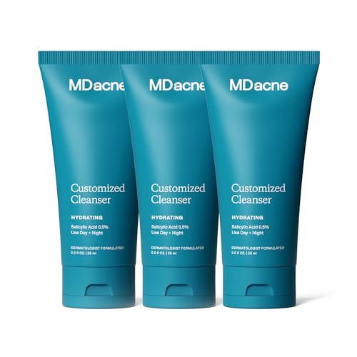 MDacne Hydrating Facial Cleanser 3-Pack