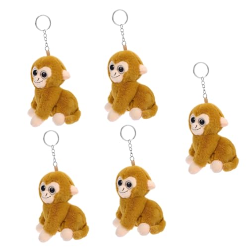 猿のキャラクターキーホルダーセット