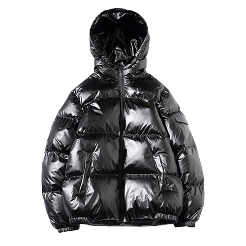 Doudoune à capuche métallique homme DGKaxiyaHM en duvet de canard
