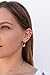 SWEETV 925 Sterling Silver Small Hoop Earrings for Women-Tiny Small Huggie Hoop Earrings Cubic Zirconia,-Suitable for age 15+,Silver