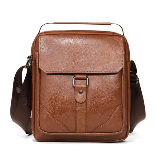 Shoulder Bag for Men Leather Man Bag Man Purse Crossbody Bags for Men Handbag Bag Messenger Satchel Travel bag - Main Image