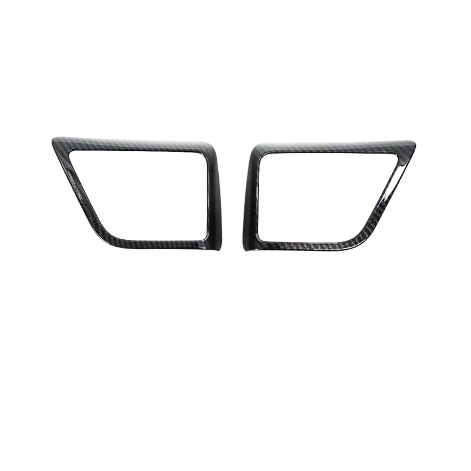 QBKGMEWCA Mid-Row Speaker Trim Rings Rear Frames Upgrades Interior Compatible for Toyota Alphard 2015–2023