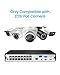 ZOSI 4K 16CH PoE NVR with 4TB Hard Drive,8MP Network Video Recorder Home Security Camera Surveillance System,24/7 Recording,Only Compatible with ZOSI 4K/8MP/5MP/4MP PoE Camera(32 Channel 16-Port)